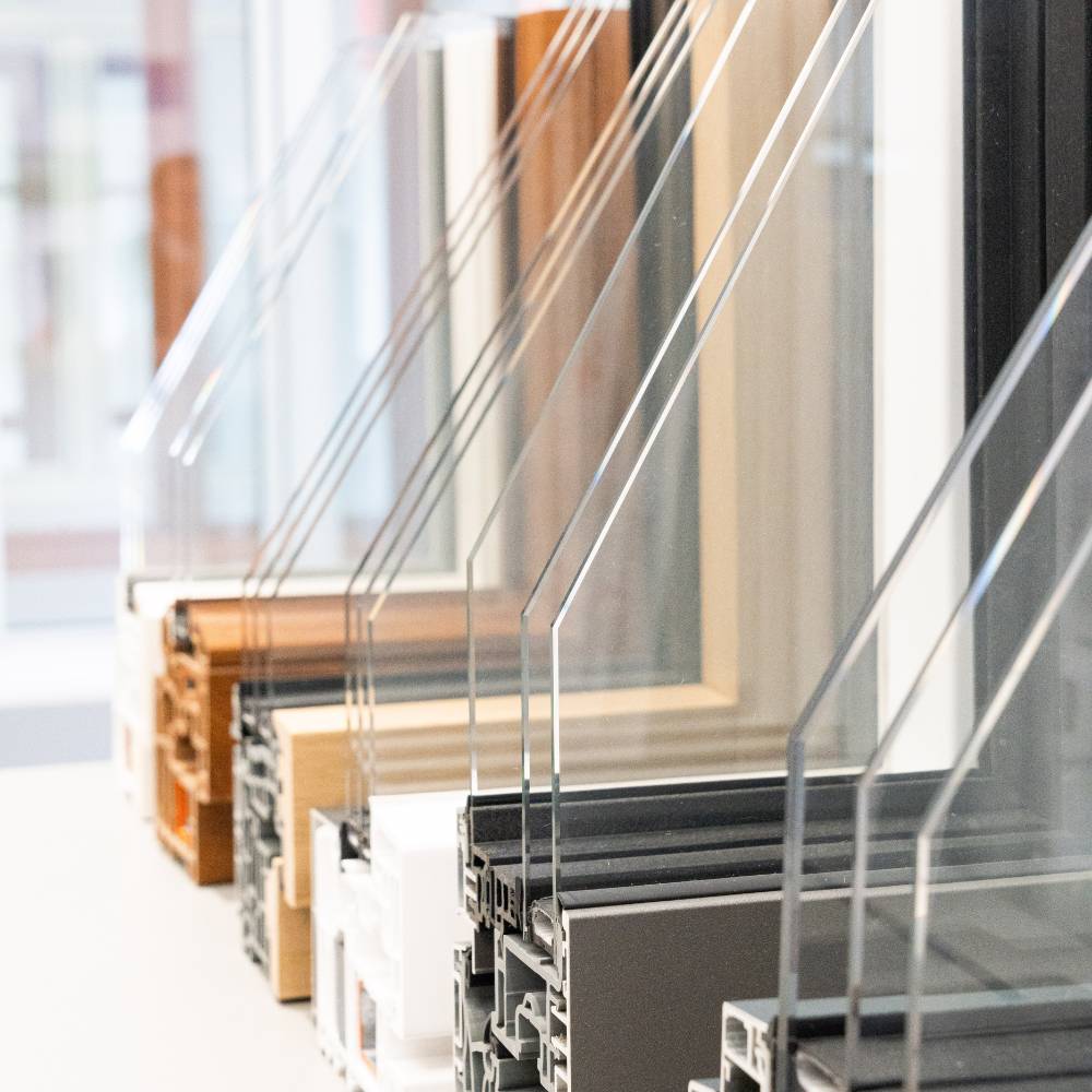 foto dettaglio nello showroom House Design di infissi e serramenti a torino