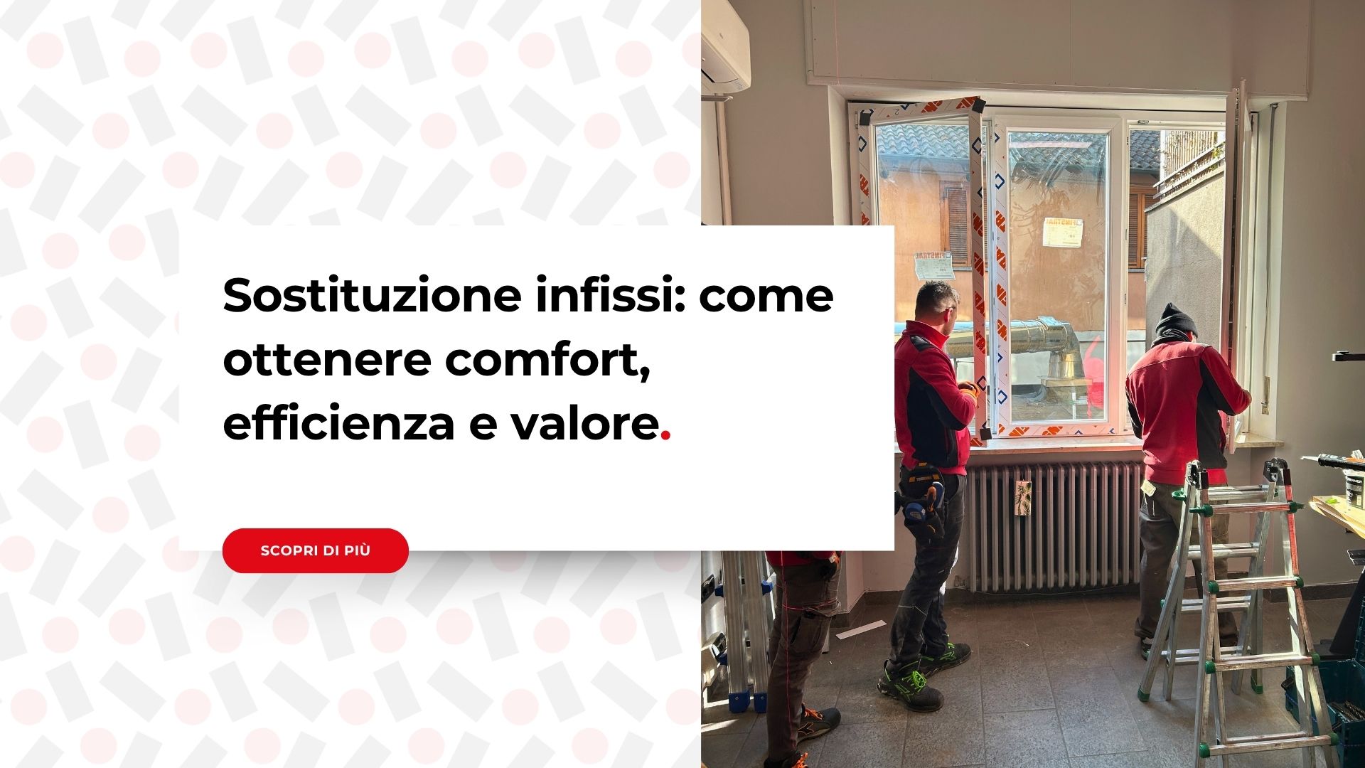 Esempio di sostituzione infissi