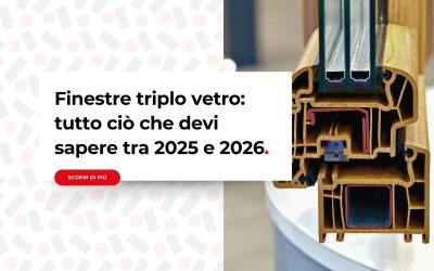 Finestre triplo vetro: tutto ciò che devi sapere tra 2025 e 2026